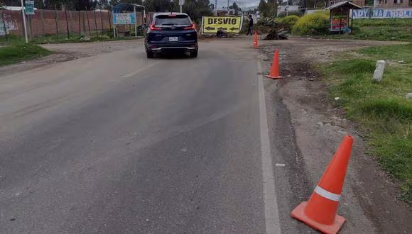 Jauja: Para bailar tunantada cierran vía de ingreso al valle del Mantaro